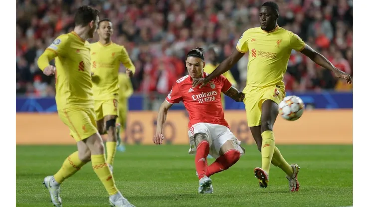 De la mano del uruguayo Darwin Núñez, Benfica buscará la hazaña y dar vuelta el marcador ante los Reds.