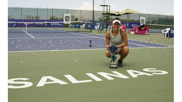 Bárbara Gatica se convierte en la primera raqueta de Chile