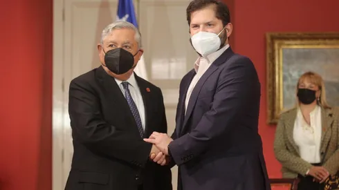 Presidente Gabriel Boric se reúne con Presidente de la Corte Suprema, Juan Fuentes