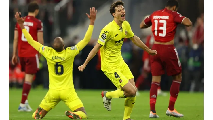 Villarreal eliminó al Bayern Múnich de la Champions League con un gol de último minuto.