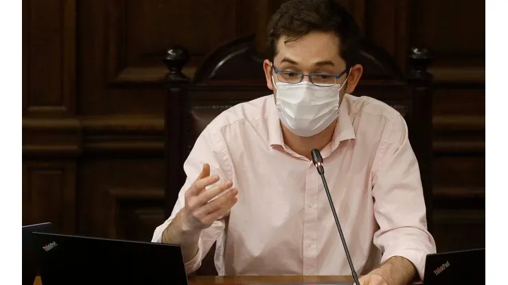 El vicepresidente de la Convención Constituyente, Gaspar Domínguez.