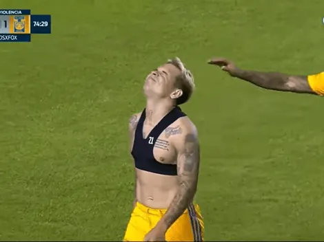 Soteldo marca golazo, se quita camiseta y se va expulsado