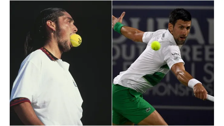 Chino Rios, en su particular estilo, abordó las polémicas sanitarias de Djokovic.