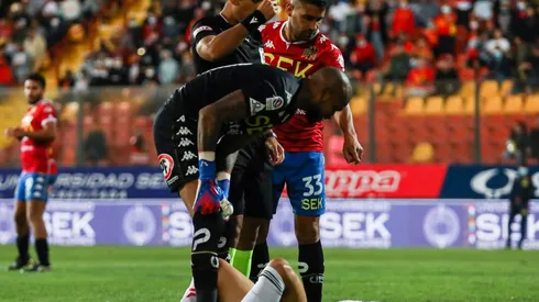 Carvajal junto a Mejías y Costa en la polémica jugada