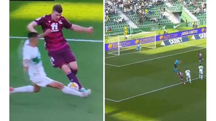 Enzo Roco fue protagonista en derrota del Elche