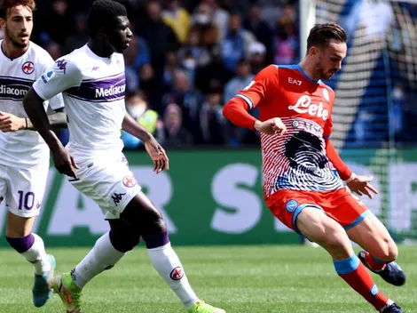 Napoli tropieza y pierde terreno en la lucha con Inter de Alexis y Vidal