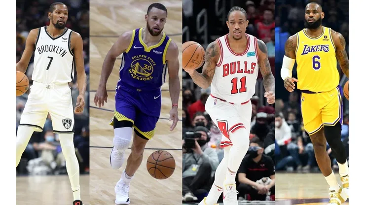 Jornada de partidazos en la NBA con acción de los Nets, Warriors, Bulls y Lakers, entre otros.