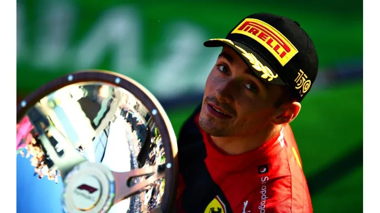 Charles Leclerc venció en Australia