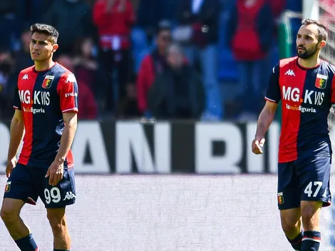 Galdames titular en Genoa que sucumbió ante triplete de Immobile