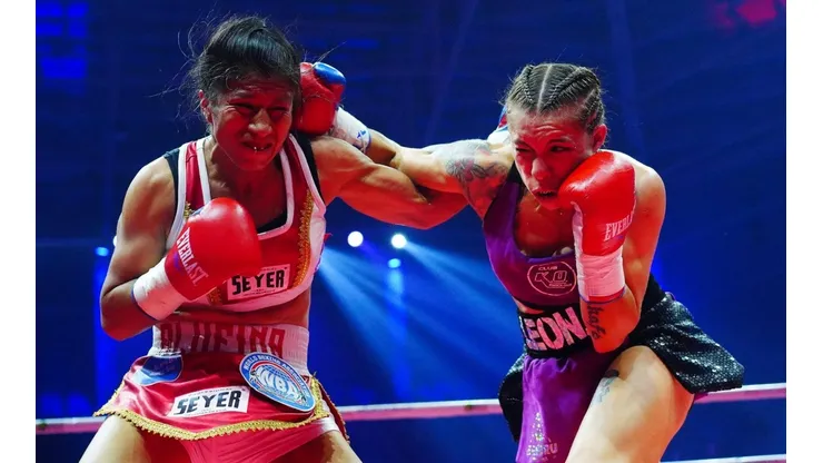 Daniela "Leona" Asenjo no pudo con Maribel "Pantera" Ramírez y selló un empate en el Gran Arena Monticello