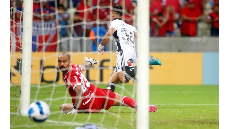 Pablo Solari marcó un otro gol de mucha importancia con la camiseta alba.