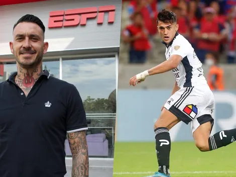 Pinilla queda loco con el Pibe Solari: "Me tapó la boca"