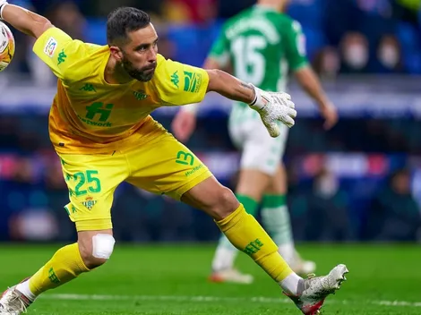 Claudio Bravo asoma como titular para partido del Betis ante Cádiz
