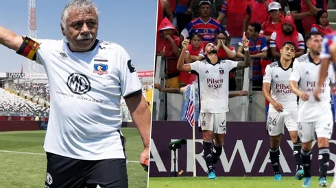 Colo Colo hizo recordar a Carlos Caszely los grandes triunfos históricos de su historia.