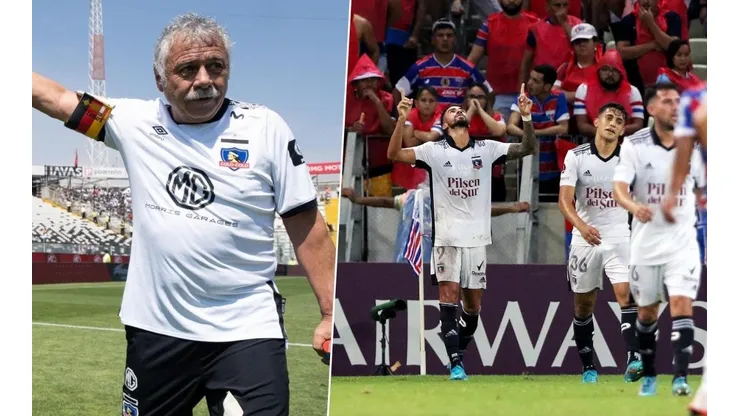 Colo Colo hizo recordar a Carlos Caszely los grandes triunfos históricos de su historia.