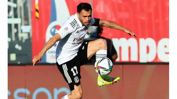 Gabriel Suazo, una de las figuras de Colo Colo en su triunfo ante Fortaleza por la Libertadores.