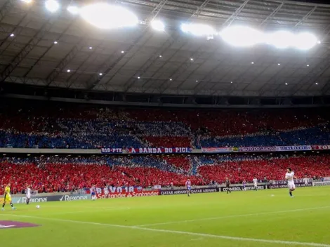 Espectacular: el mosaico de los hinchas de Fortaleza ante Colo Colo