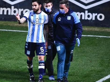 ¡Otra vez! Keno Mena sale lesionado en victoria de Racing