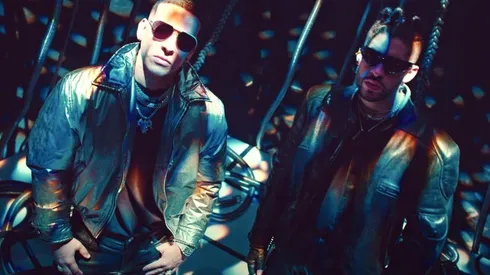 Daddy Yankee + Bad Bunny en el video de X Última Vez.