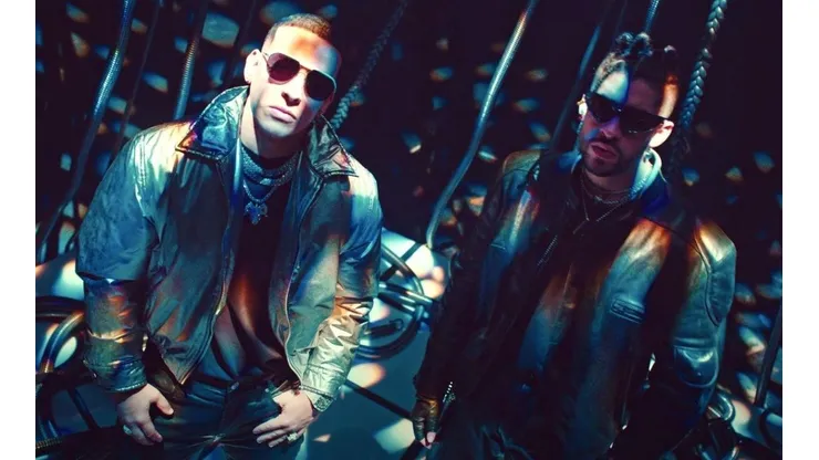 Daddy Yankee + Bad Bunny en el video de X Última Vez.