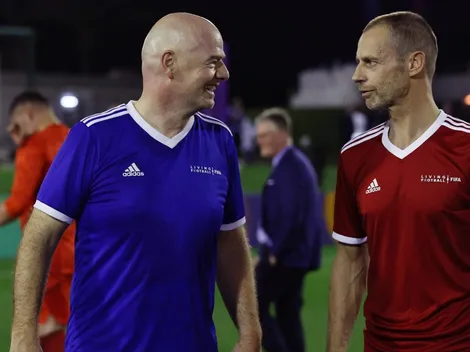 Presidente UEFA agradece a Infantino por recapacitar con el Mundial bienal