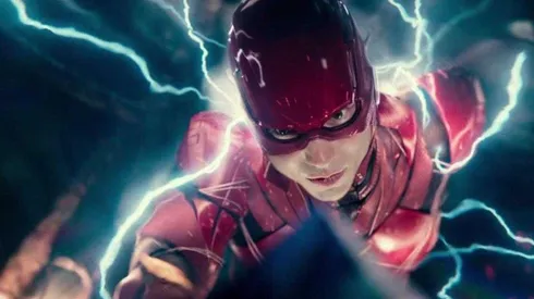 Ezra Miller como The Flash en Justice League.