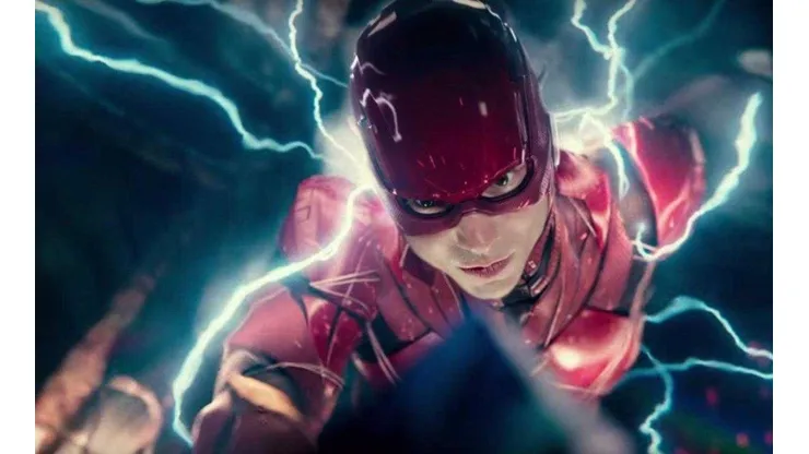 Ezra Miller como The Flash en Justice League.