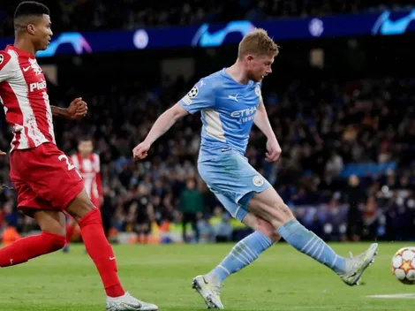 De Bruyne impactado con Simeone: "Primera vez que veo un 5-5-0"