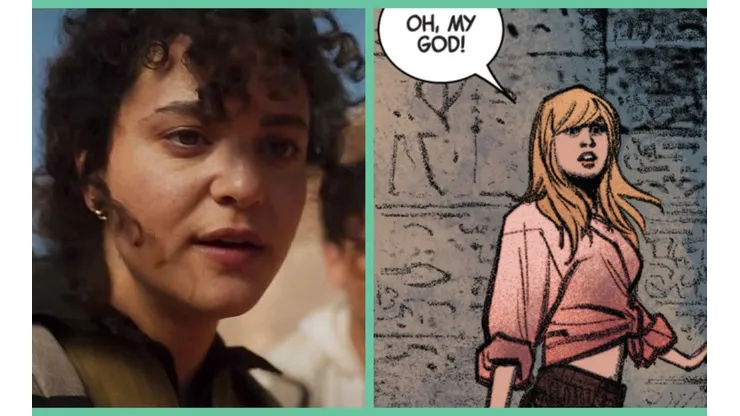 May Calamawy como Layla El-Faouly en Moon Knight y Marlene Alraune en los cómics de Marvel.