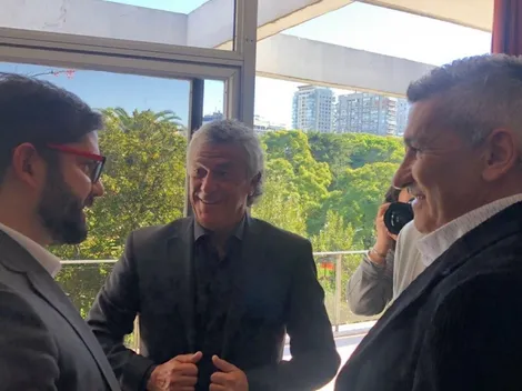 Boric protagoniza "cumbre cruzada" con Beto Acosta y Pipo Gorosito