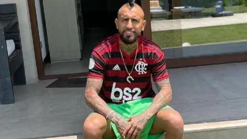 Vidal ya dijo que quiere jugar por Flamengo