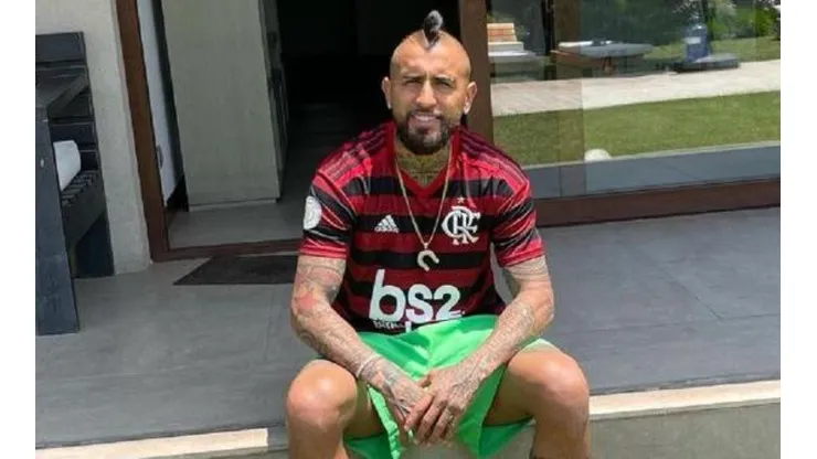Vidal ya dijo que quiere jugar por Flamengo