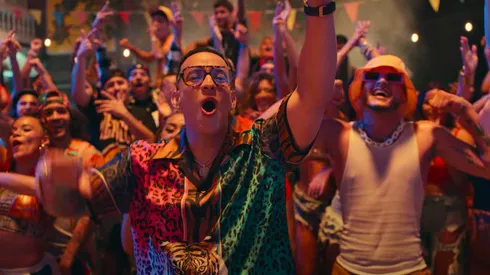 Daddy Yankee en el video de Rumbatón.