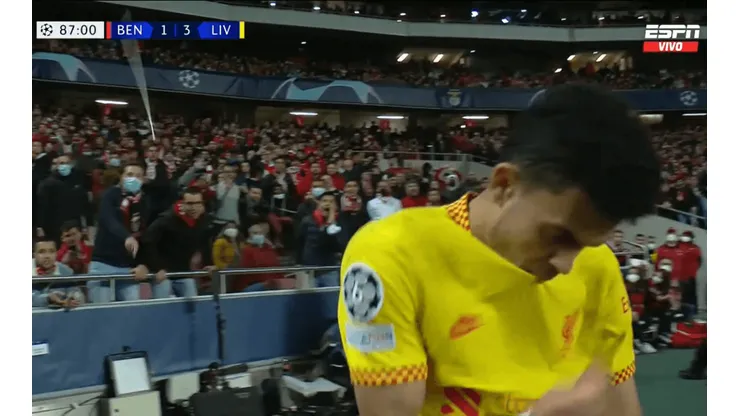 Luis Díaz estuvo a punto de sufrir una agresión en casa de Benfica.
