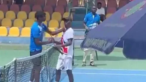 Kouame cachetea a su rival en Acra