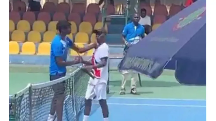 Kouame cachetea a su rival en Acra