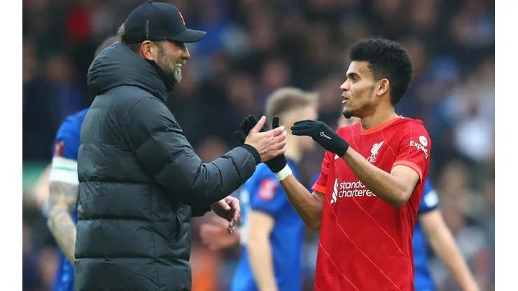Luis Díaz no pudo darle consejos a Jürgen Klopp
