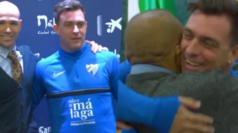 Pablo Guede fue presentado como estrella en el Málaga de España.