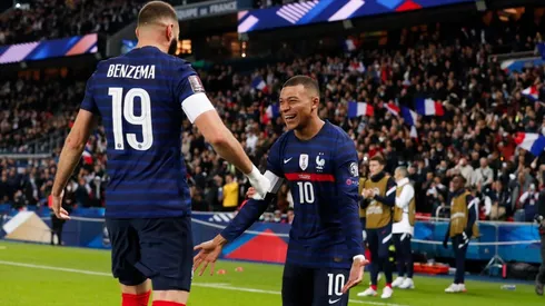 Benzema y Mbappé juntos en la selección de Francia