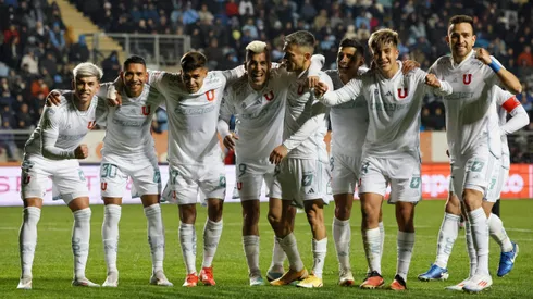 Universidad de Chile celebró su tremendo triunfo ante O'Higgins. Charles Mariano guardó su compostura.
