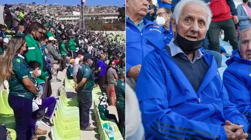 Los hinchas de Santiago Wanderers despidieron de pie y en silencio al gran Leonel Sánchez.