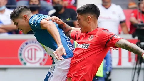 Valber Huerta anotó su primer gol con los Diablos Rojos del Toluca