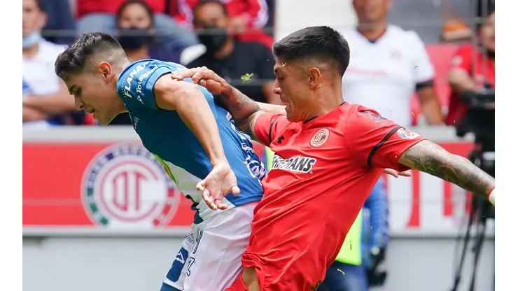 Valber Huerta anotó su primer gol con los Diablos Rojos del Toluca