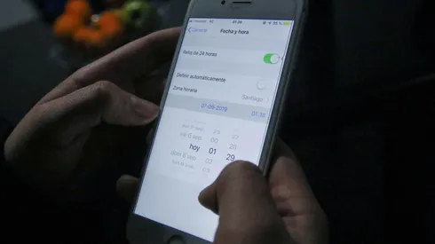 Cambio de hora Chile