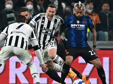 Con Vidal, Inter sigue en la lucha por la Serie A