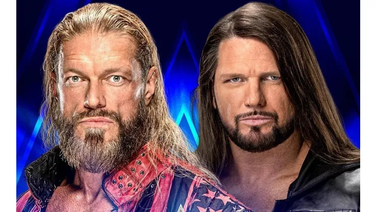 Edge y AJ Styles protagonizan uno de los grandes combates de WrestleMania 38.