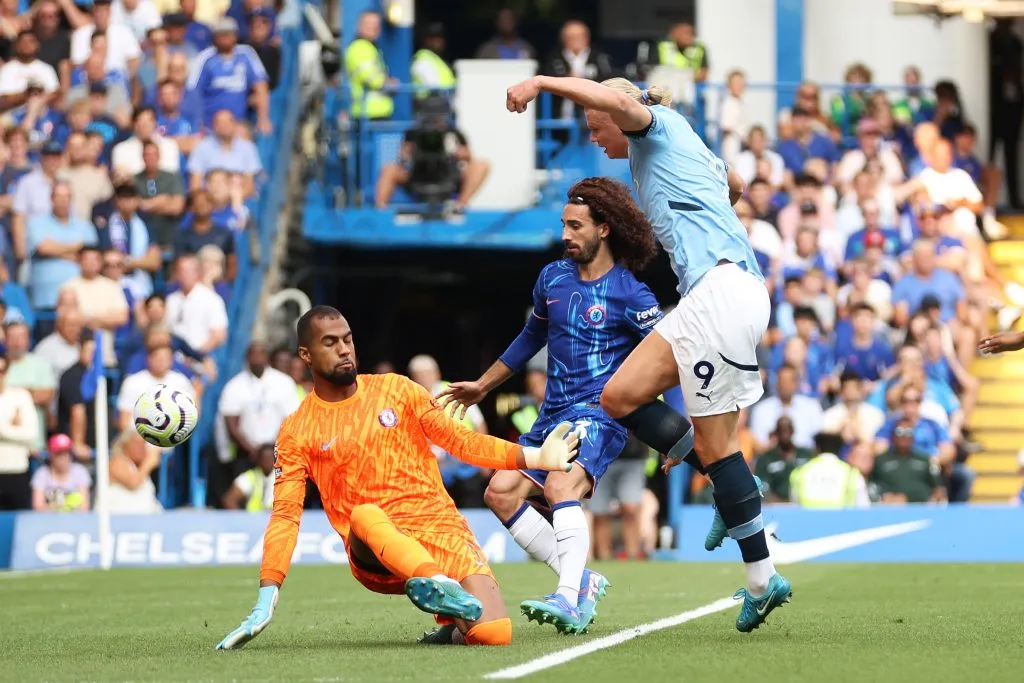 Erling Haaland y Mateo Kovacic marcaron los goles con los que Manchester City derrotó al Chelsea en su casa. Foto: IMAGO.