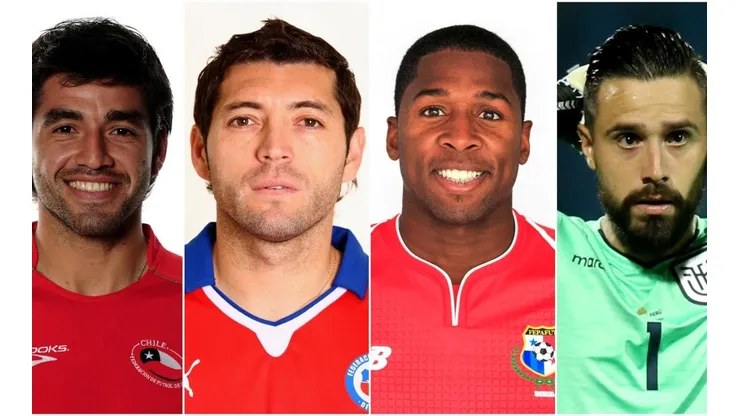 La U no se pierde el Mundial y ha tenido al menos un seleccionado desde Sudáfrica 2010. En la Foto Marco Estrada, José Rojas, Armando Cooper y Hernán Galíndez.