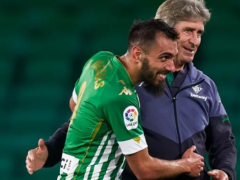 Borja Iglesias llena de elogios a Pellegrini por su trabajo en Betis