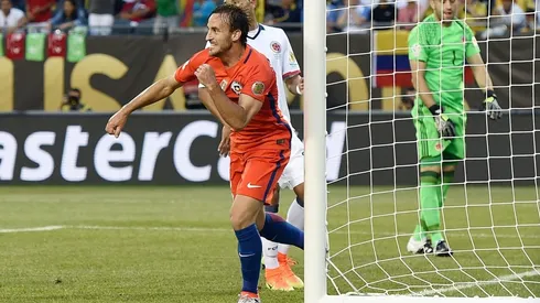 José Pedro Fuenzalida le marcó a Colombia en las semifinales de la Copa América Centenario
